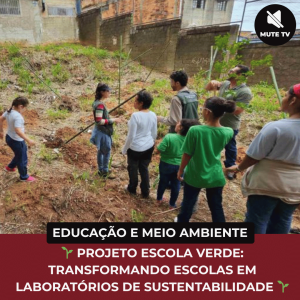 Leia mais sobre o artigo 🌱 PROJETO ESCOLA VERDE: TRANSFORMANDO ESCOLAS EM LABORATÓRIOS DE SUSTENTABILIDADE 🌱