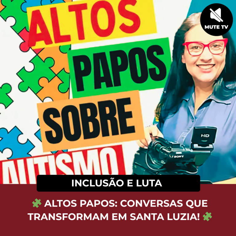 🧩 ALTOS PAPOS: CONVERSAS QUE TRANSFORMAM EM SANTA LUZIA! 🧩