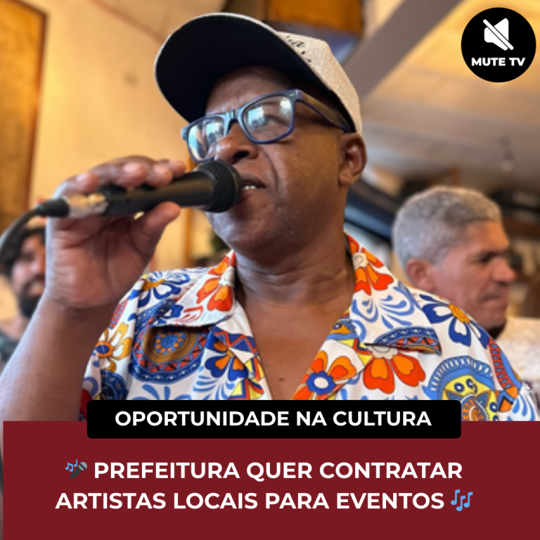 PREFEITURA QUER CONTRATAR ARTISTAS LOCAIS PARA EVENTOS