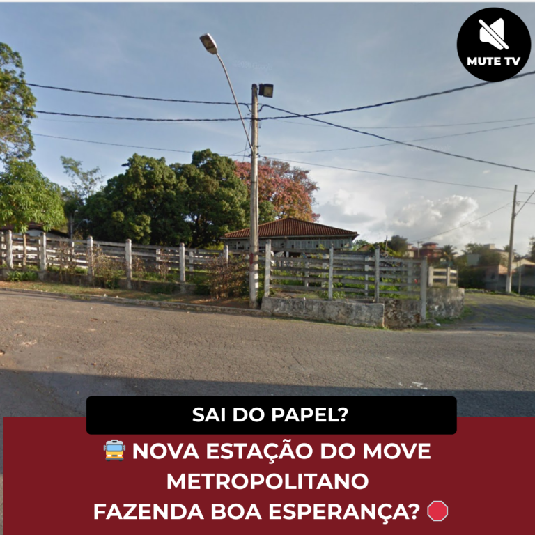 🚍 NOVA ESTAÇÃO DO MOVE METROPOLITANO: FAZENDA BOA ESPERANÇA? 🛑