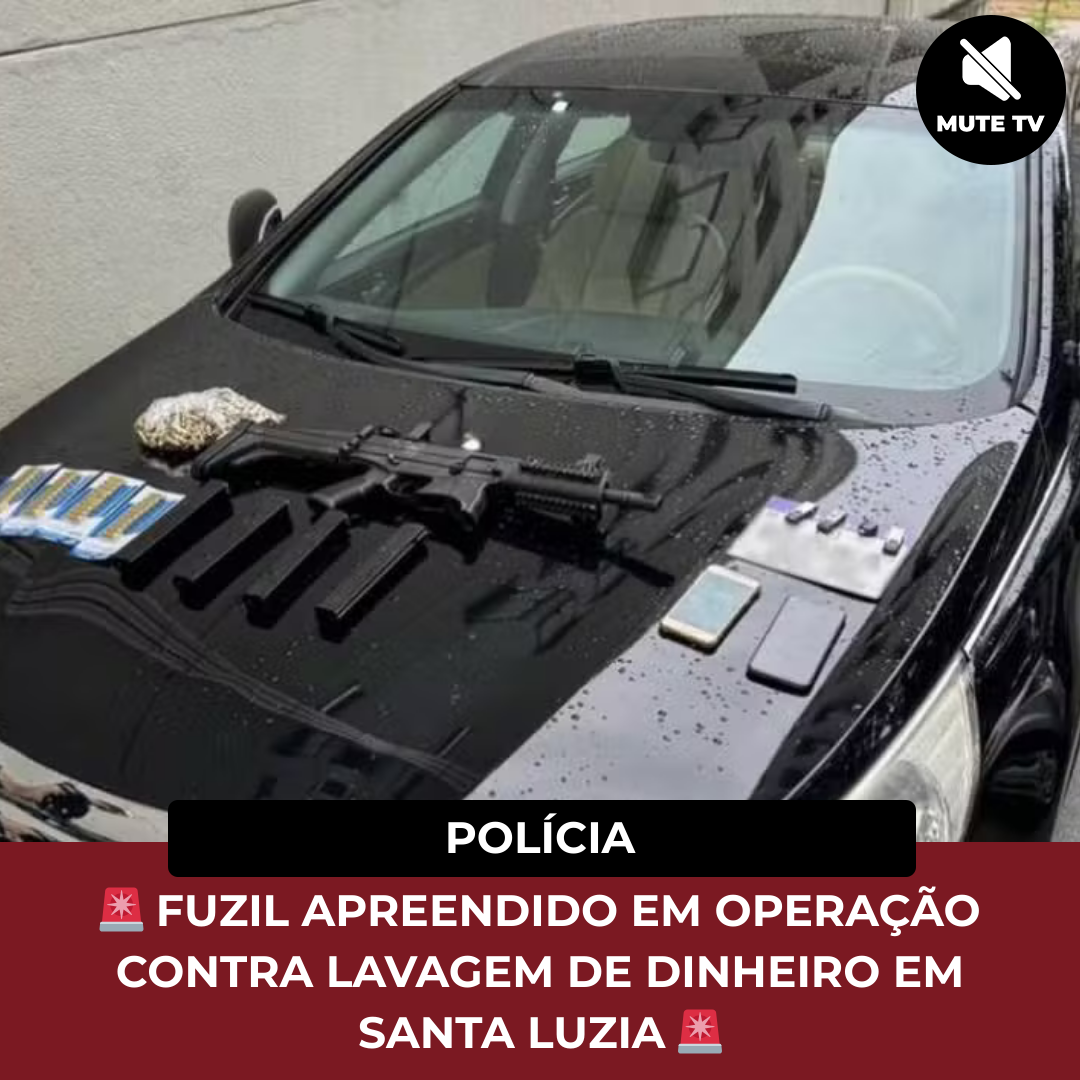 No momento, você está visualizando 🚨 POLÍCIA APREENDE FUZIL E MUNIÇÕES DURANTE OPERAÇÃO EM SANTA LUZIA 🚨
