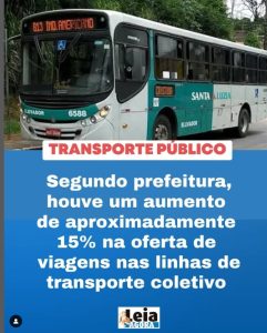 Leia mais sobre o artigo 🚌 TRANSPORTE EM SANTA LUZIA: MELHORIAS CHEGANDO… MAS SERÁ QUE DÁ CONTA? 🤔