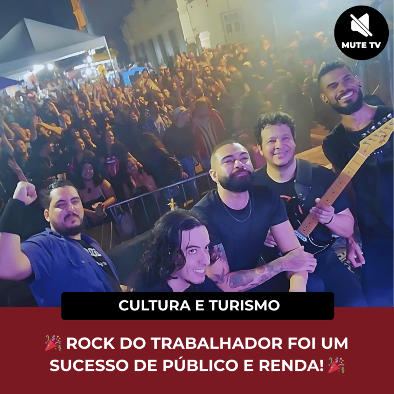 ROCK DO TRABALHADOR FOI UM SUCESSO DE PÚBLICO E RENDA!