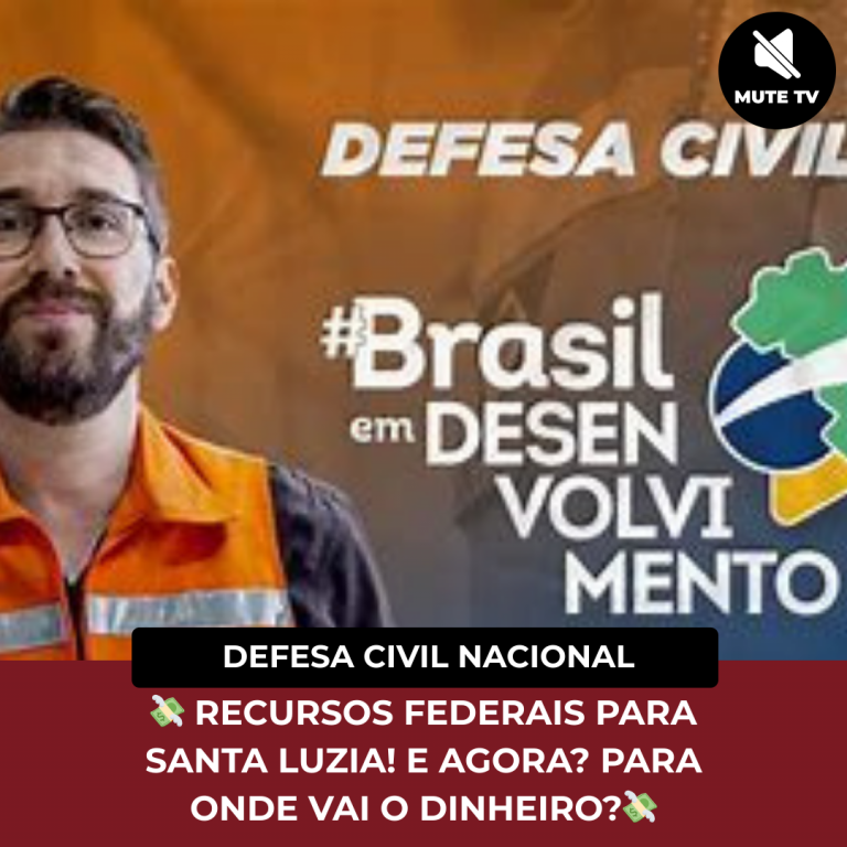 RECURSOS FEDERAIS PARA SANTA LUZIA! E AGORA? PARA ONDE VAI O DINHEIRO?