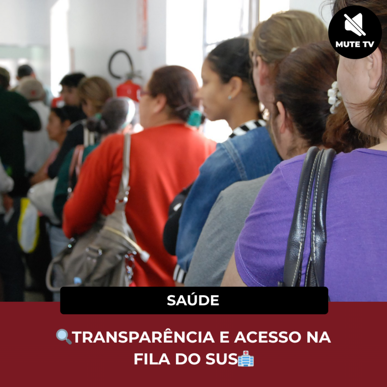 🔍TRANSPARÊNCIA E ACESSO NA FILA DO SUS🏥