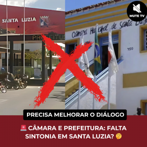 Leia mais sobre o artigo MAIS 2 VETOS EM SÉRIE REVELAM DESARMONIA POLÍTICA EM SANTA LUZIA: CÂMARA E PREFEITURA PRECISAM MELHORAR A SINTONIA PELO BEM DA CIDADE!