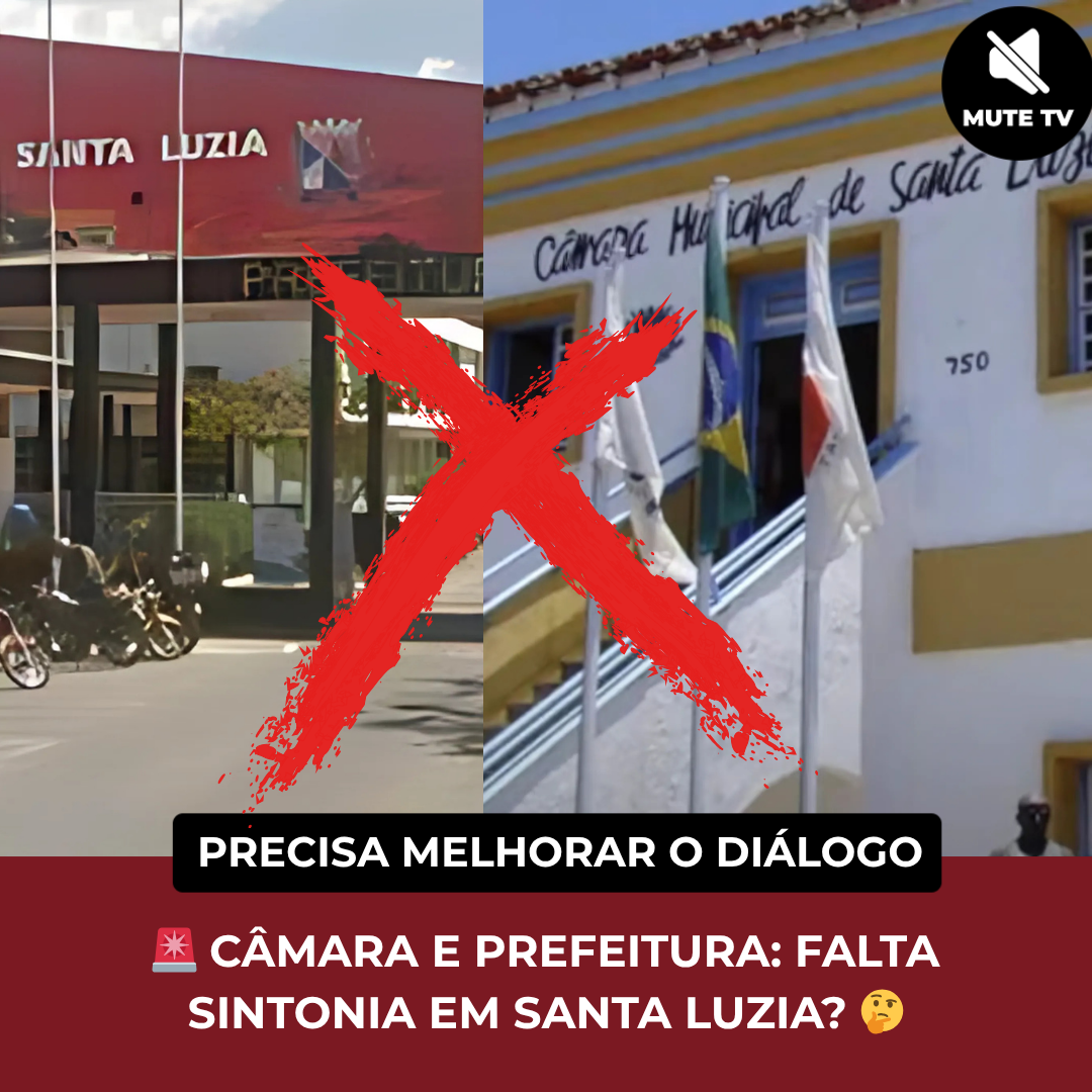 Leia mais sobre o artigo MAIS 2 VETOS EM SÉRIE REVELAM DESARMONIA POLÍTICA EM SANTA LUZIA: CÂMARA E PREFEITURA PRECISAM MELHORAR A SINTONIA PELO BEM DA CIDADE!