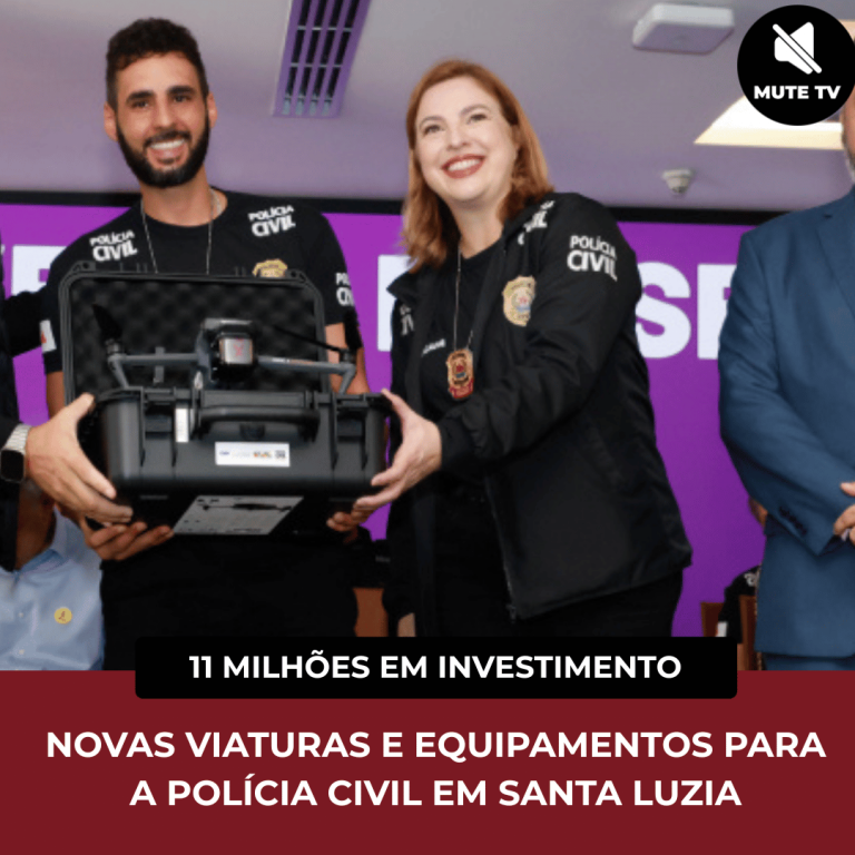 Governo de Minas Fortalece Polícia Civil com R$ 11 Milhões em Novas Viaturas, Armas e Drones para 64 Cidades